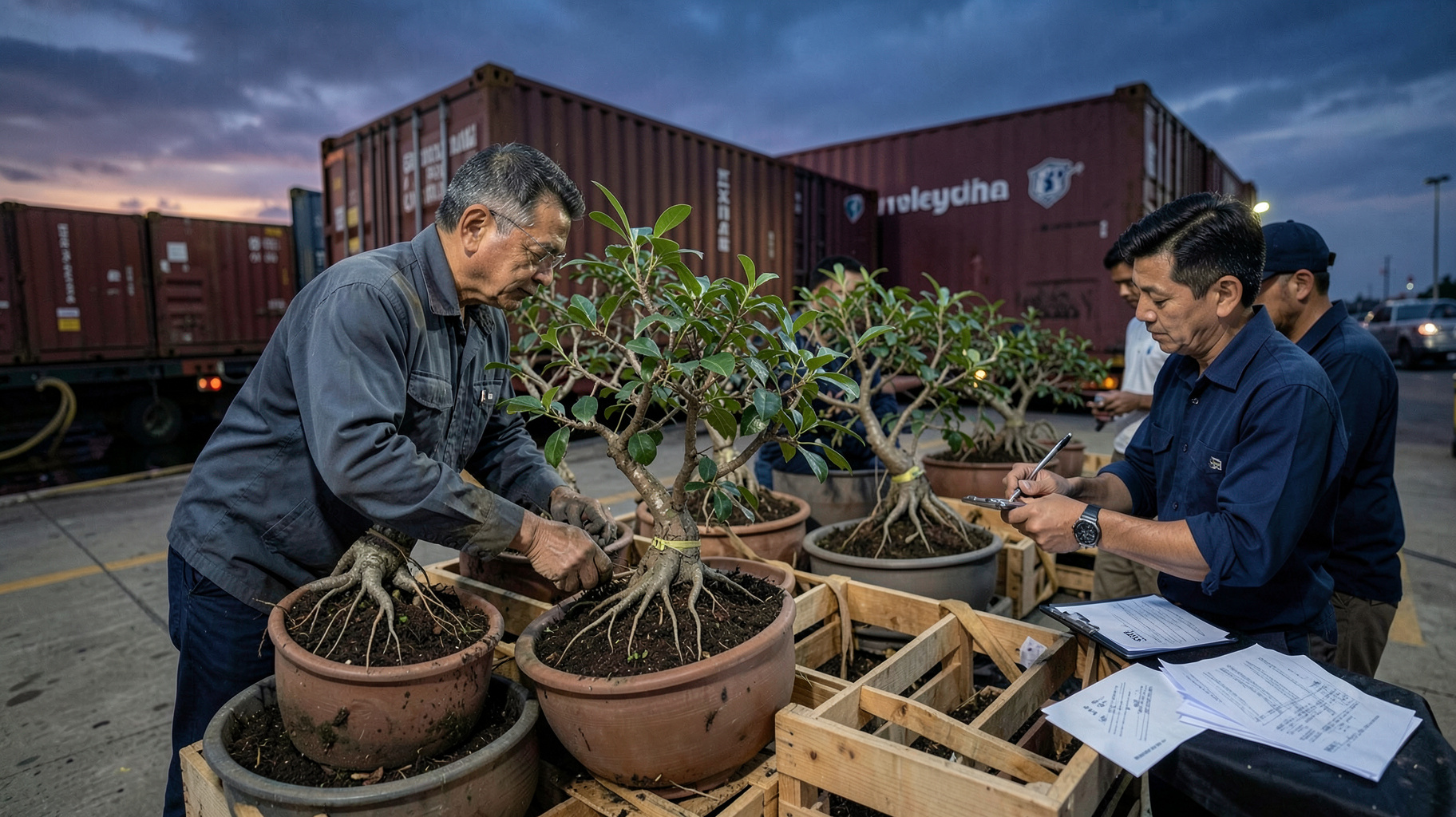 ジャワ中部の盆栽125本がオランダへ、植物検疫が開く輸出拡大の条件のイメージ画像